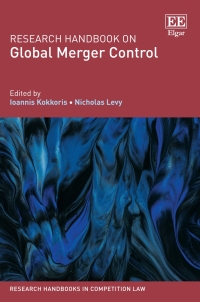 Cover image: Research Handbook on Global Merger Control 1st edition 9781800378186