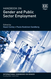 Cover image: Handbook on Gender and Public Sector Employment 1st edition 9781800378223