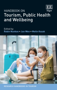 Cover image: Handbook on Tourism, Public Health and Wellbeing 1st edition 9781800378292