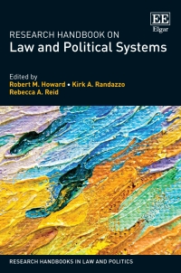 Cover image: Research Handbook on Law and Political Systems 1st edition 9781800378339