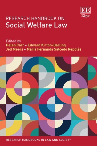 Cover image: Research Handbook on Social Welfare Law 1st edition 9781800379411