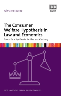 Imagen de portada: The Consumer Welfare Hypothesis in Law and Economics 1st edition 9781800379640