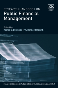 Cover image: Research Handbook on Public Financial Management 1st edition 9781800379701