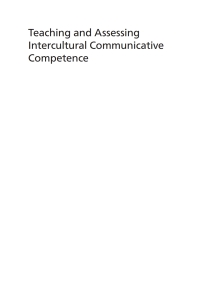 Imagen de portada: Teaching and Assessing Intercultural Communicative Competence 2nd edition 9781800410237