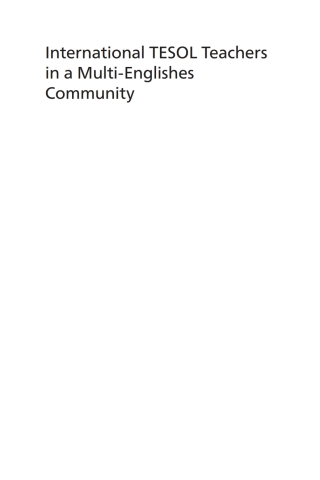 Immagine di copertina: International TESOL Teachers in a Multi-Englishes Community 9781800415461