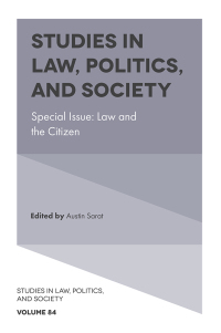 Cover image: Law and the Citizen 1st edition 9781800430280