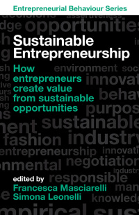 Cover image: Sustainable Entrepreneurship 9781800431508