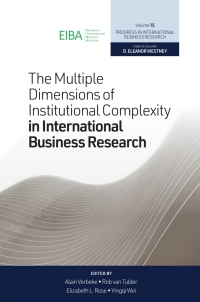 صورة الغلاف: The Multiple Dimensions of Institutional Complexity in International Business Research 9781800432451