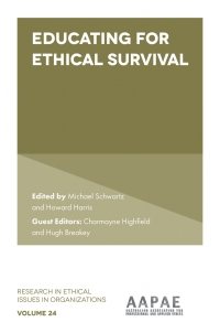 Cover image: Educating For Ethical Survival 9781800432536