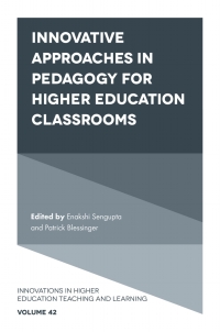 Cover image: Innovative Approaches in Pedagogy for Higher Education Classrooms 9781800432574