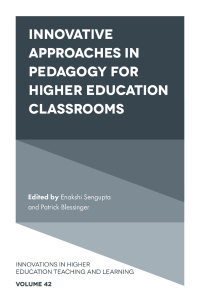 Immagine di copertina: Innovative Approaches in Pedagogy for Higher Education Classrooms 9781800432574