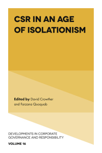 Imagen de portada: CSR in an age of Isolationism 1st edition 9781800432697