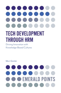 Imagen de portada: Tech Development through HRM 9781800433151