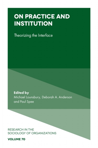 Imagen de portada: On Practice and Institution 9781800434134