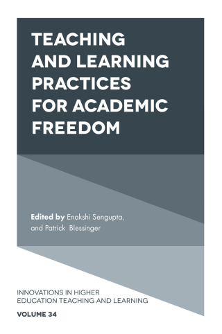 Titelbild: Teaching and Learning Practices for Academic Freedom 1st edition 9781800434813