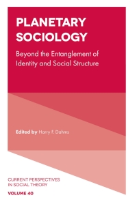 Omslagafbeelding: Planetary Sociology 9781800435094