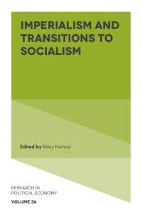 صورة الغلاف: Imperialism and Transitions to Socialism 9781800437050