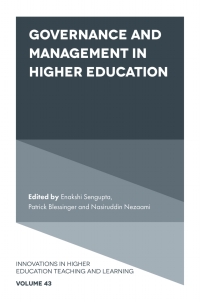 Cover image: Governance and Management in Higher Education 9781800437296