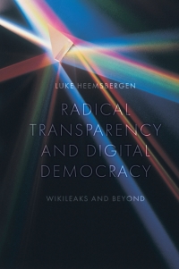Cover image: Radical transparency and digital democracy 9781800437630