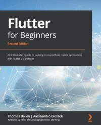 Imagen de portada: Flutter for Beginners 2nd edition 9781800565999