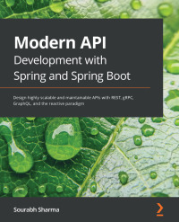 Titelbild: Modern API Development with Spring and Spring Boot 1st edition 9781800562479