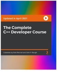 Immagine di copertina: The Complete C++ Developer Course 1st edition 9781800564084