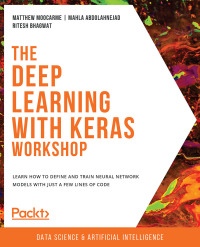 Imagen de portada: The Deep Learning with Keras Workshop 1st edition 9781800562967
