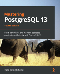 Cover image: Mastering PostgreSQL 13 4th edition 9781800567498