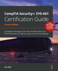Immagine di copertina: CompTIA Security : SY0-601 Certification Guide 2nd edition 9781800564244