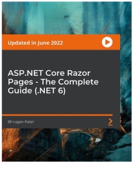 Imagen de portada: ASP.NET Core Razor Pages - The Complete Guide (.NET 6) 1st edition 9781800568068