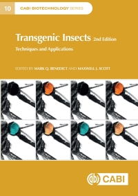 Cover image: Transgenic Insects 2nd edition 9781800621152