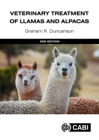 Cover image: Veterinary Treatment of Llamas and Alpacas 2nd edition 9781800623552