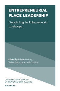 Titelbild: Entrepreneurial Place Leadership 9781800710290