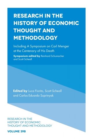Cover image: Research in the History of Economic Thought and Methodology 9781800711457
