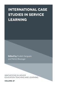 Cover image: International Case Studies in Service Learning 9781800711938