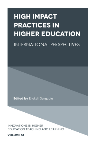 Cover image: High Impact Practices in Higher Education 9781800711976