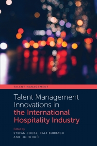 Omslagafbeelding: Talent Management Innovations in the International Hospitality Industry 9781800713079