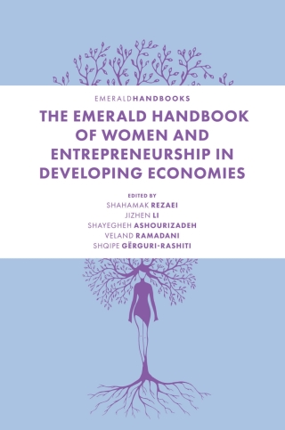 Cover image: The Emerald Handbook of Women and Entrepreneurship in Developing Economies 9781800713277