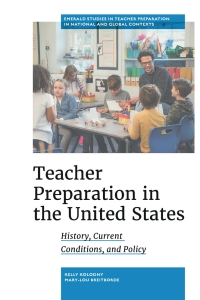 Cover image: Teacher Preparation in the United States 9781800716889