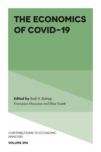 Omslagafbeelding: The Economics of COVID-19 9781800716940
