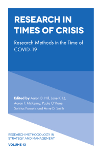 Cover image: Research in Times of Crisis 9781800717985