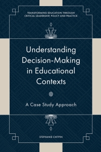 Imagen de portada: Understanding Decision-Making in Educational Contexts 9781800718180