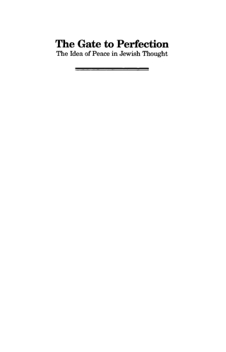 Imagen de portada: The Gate to Perfection 1st edition 9781571810182