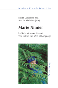 Cover image: Marie Nimier 1st edition 9781800791954