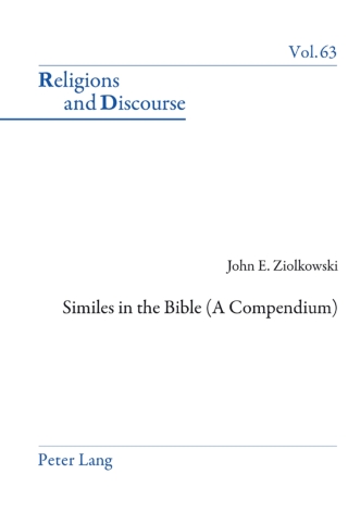 Cover image: Similes in the Bible (A Compendium) 1st edition 9781800796737