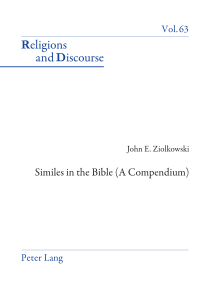 Cover image: Similes in the Bible (A Compendium) 1st edition 9781800796737