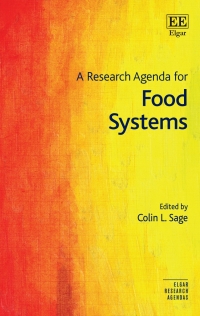 صورة الغلاف: A Research Agenda for Food Systems 1st edition 9781800880252