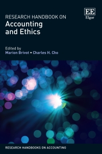 Cover image: Research Handbook on Accounting and Ethics 1st edition 9781800881013