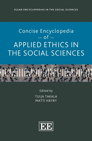 Cover image: Concise Encyclopedia of Applied Ethics in the Social Sciences 1st edition 9781800881686