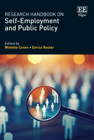 Cover image: Research Handbook on Self-Employment and Public Policy 1st edition 9781800881853
